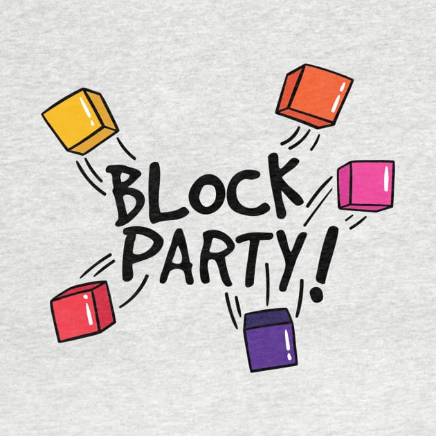 Block Party | Black by SparkleArt